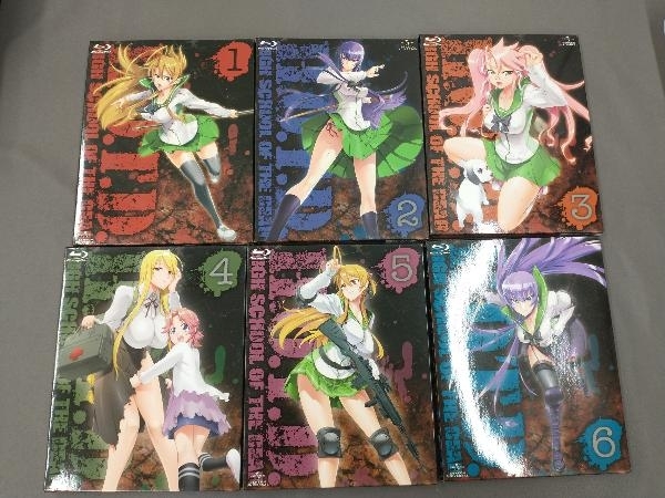 【※※※】[全6巻セット]学園黙示録 HIGHSCHOOL OF THE DEAD 1~6(Blu-ray Disc)_画像5