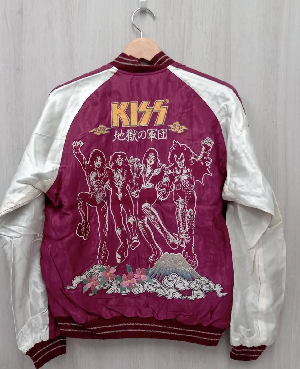 代引き人気 KISS KISS リバーシブルスカジャン 地獄の軍団✖舞妓 東洋