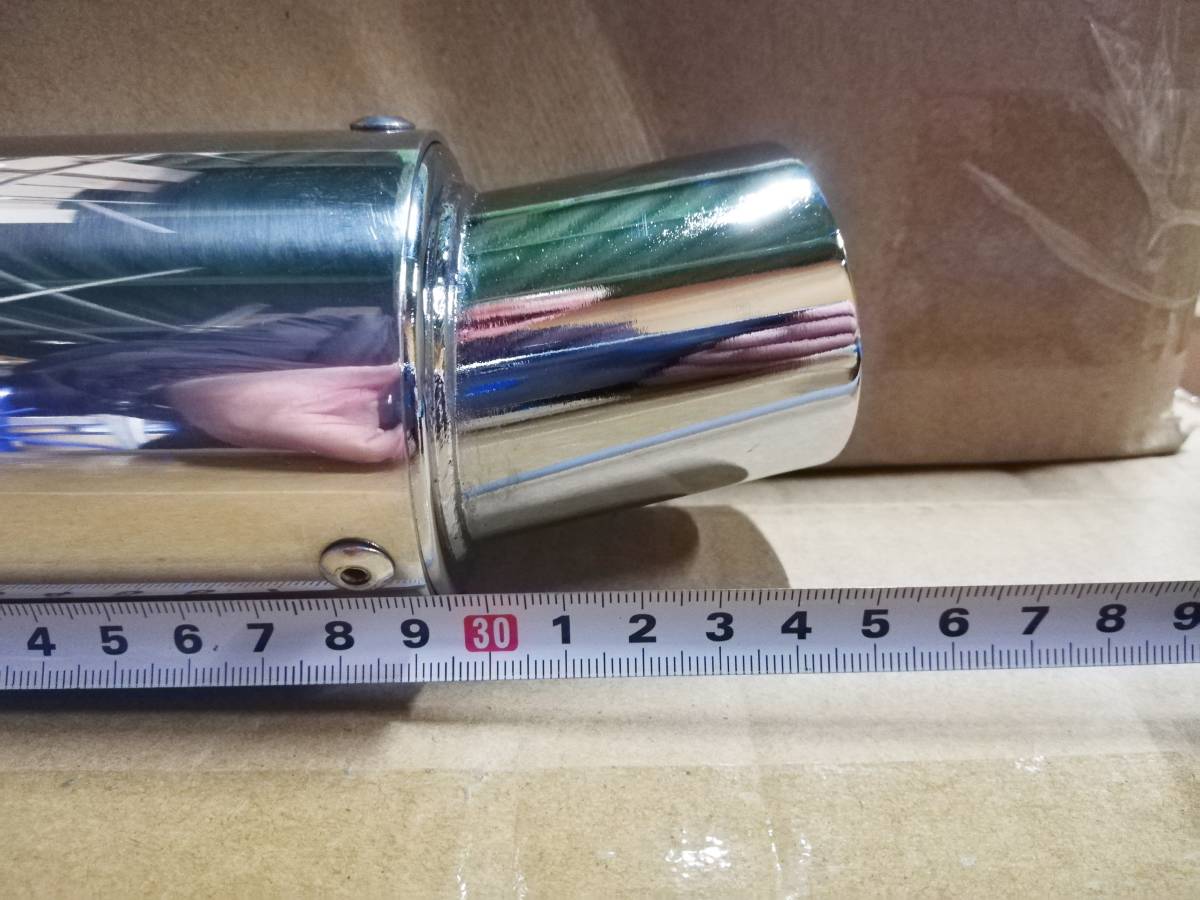 汎用 TIサイレンサー メッキ 50.8π/スリップオン エンデ CBX400F ...