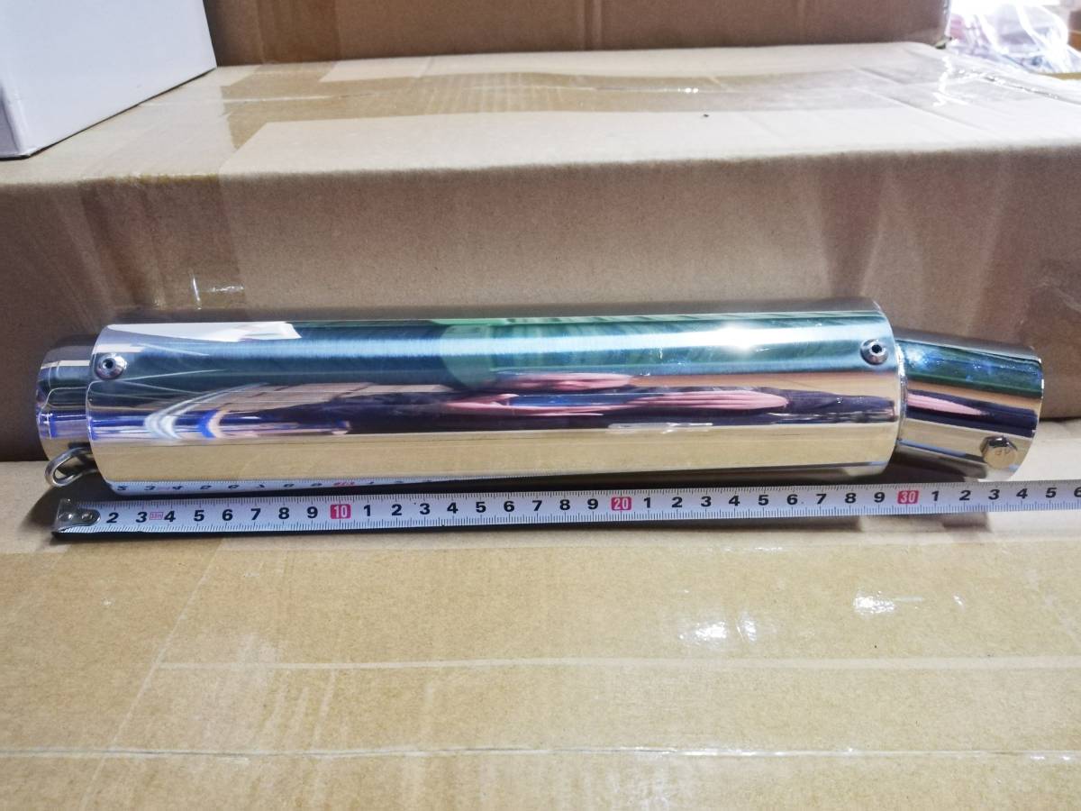 汎用 TIサイレンサー メッキ 50.8π/スリップオン エンデ CBX400F ...