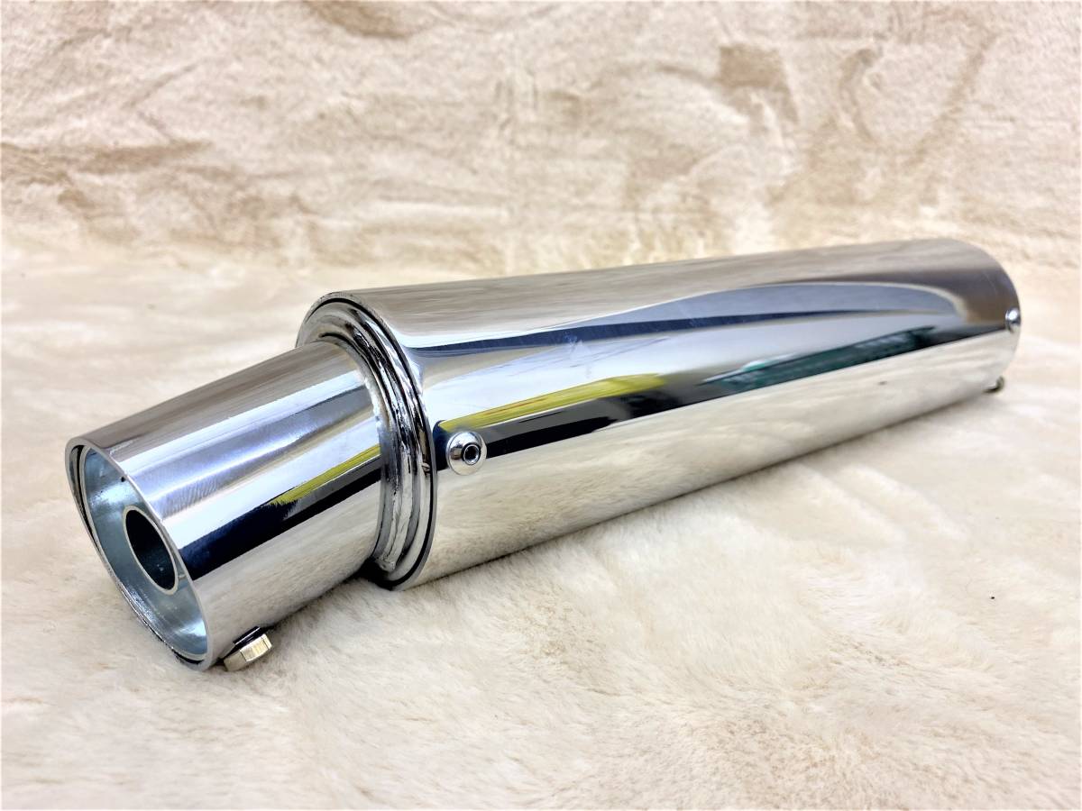 汎用 TIサイレンサー メッキ 50.8π/スリップオン エンデ CBX400F ...