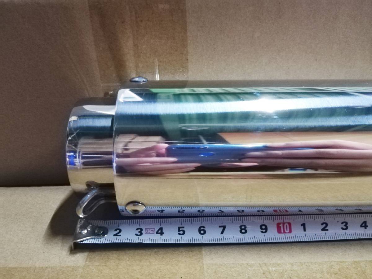 汎用 TIサイレンサー メッキ 50.8π/スリップオン エンデ CBX400F ...