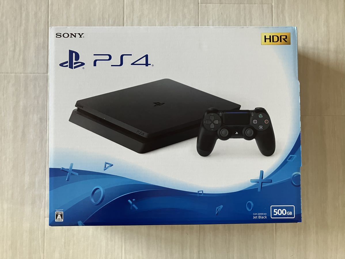 新品未開封 送料無料 PlayStation4 ジェット・ブラック 500GB CUH