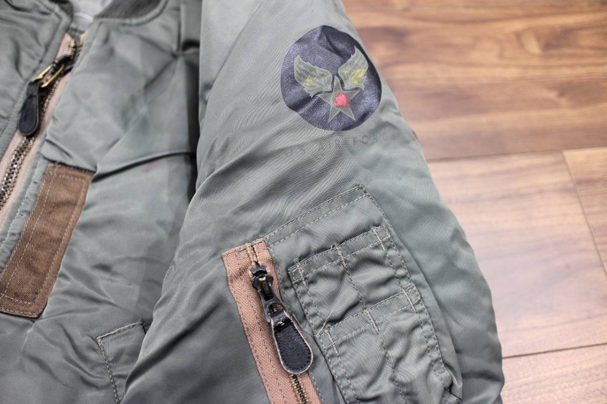k1580 CAB CLOTHING MA-1 フライトジャケット 初期型 古着 好きに 28