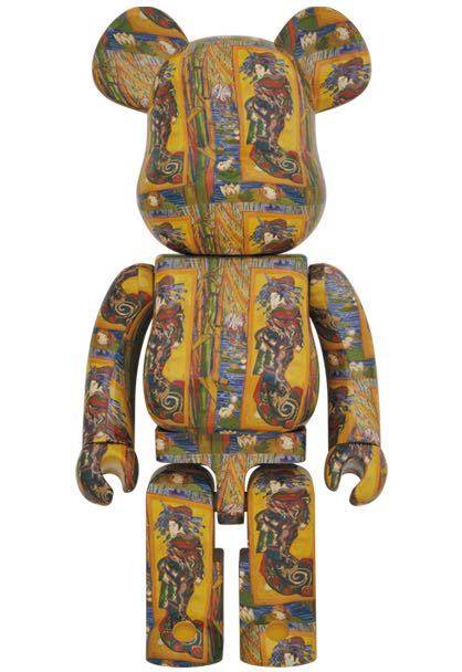 BE@RBRICK Van Gogh Museum Courtesan(after Eisen) 1000％ ベアブリック メディコムトイ MEDICOM TOY ゴッホ