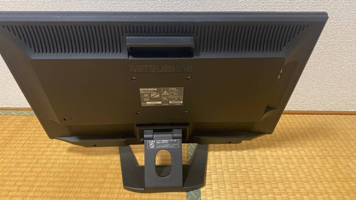 PC/タブレット ディスプレイ ３D対応モニター MITSUBISHI RDT233WX-3D(BK) 中古品