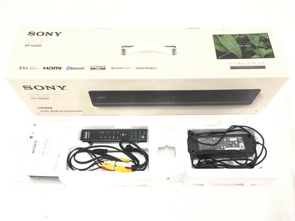 ソニー サウンドバー HT-S200F 中古 最新のデザイン nods.gov.ag