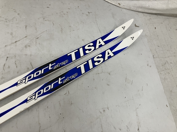 【引取限定】TISA sport step 190cm クロスカントリー スキー板 ビンディング付き Rottefella ロッテフェラー 中古 直 H6943995の画像6