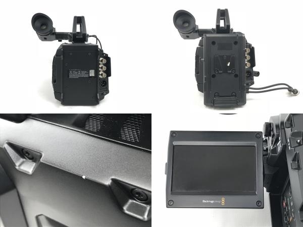 Blackmagic design URSA Mini Pro G2 4.6K デジタルフィルムカメラ バッテリー無し 中古 良好 N7211055の画像10