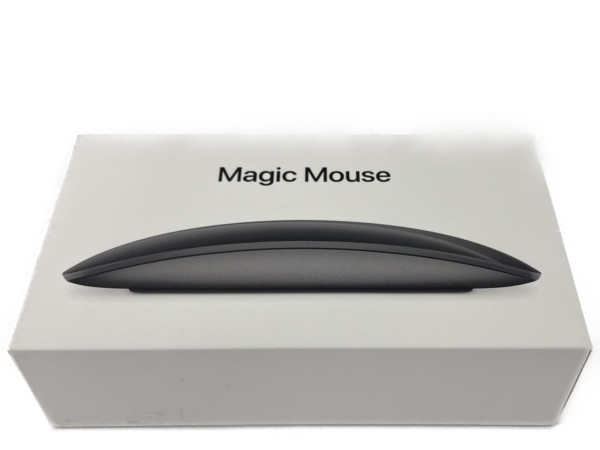 Apple Magic Mouse 2 Space Gray MRME2J/A ワイヤレスマウス スペースグレイ 中古 Y7220790の画像4