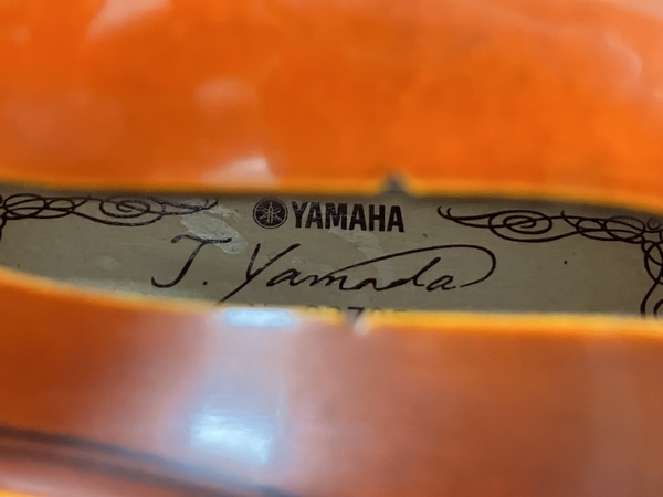 YAMAHA J.Yamada V7G No.02705 3/4 2015年 バイオリン 中古 K7220916の画像3