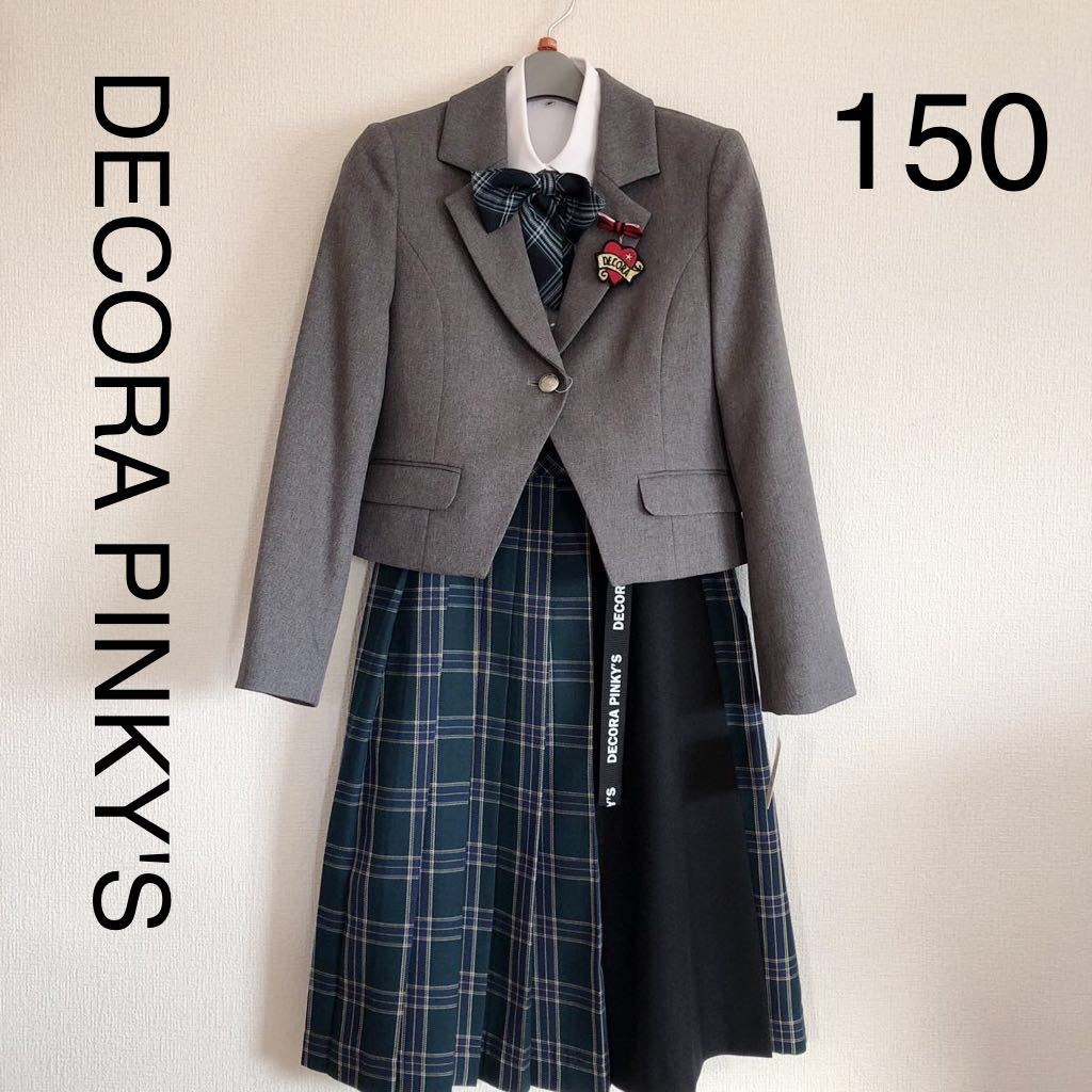 人気ブランド 新品●未使用●DECORA PINKY'S(デコラピンキーズ）女子　フォーマルスーツ 150 女の子 発表会 入学式 卒業式 150（145～154cm）