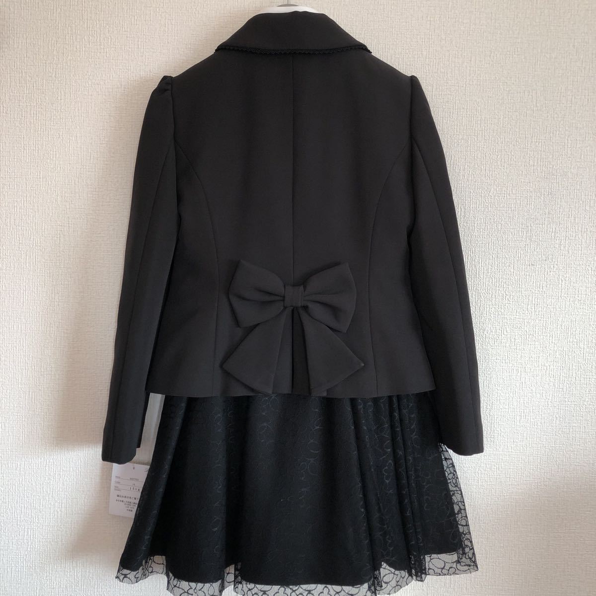  new goods * unused * DECORA PINKY\'S( deco la Pinky z) woman formal suit graduation ceremony go in . type presentation girl 150 black 