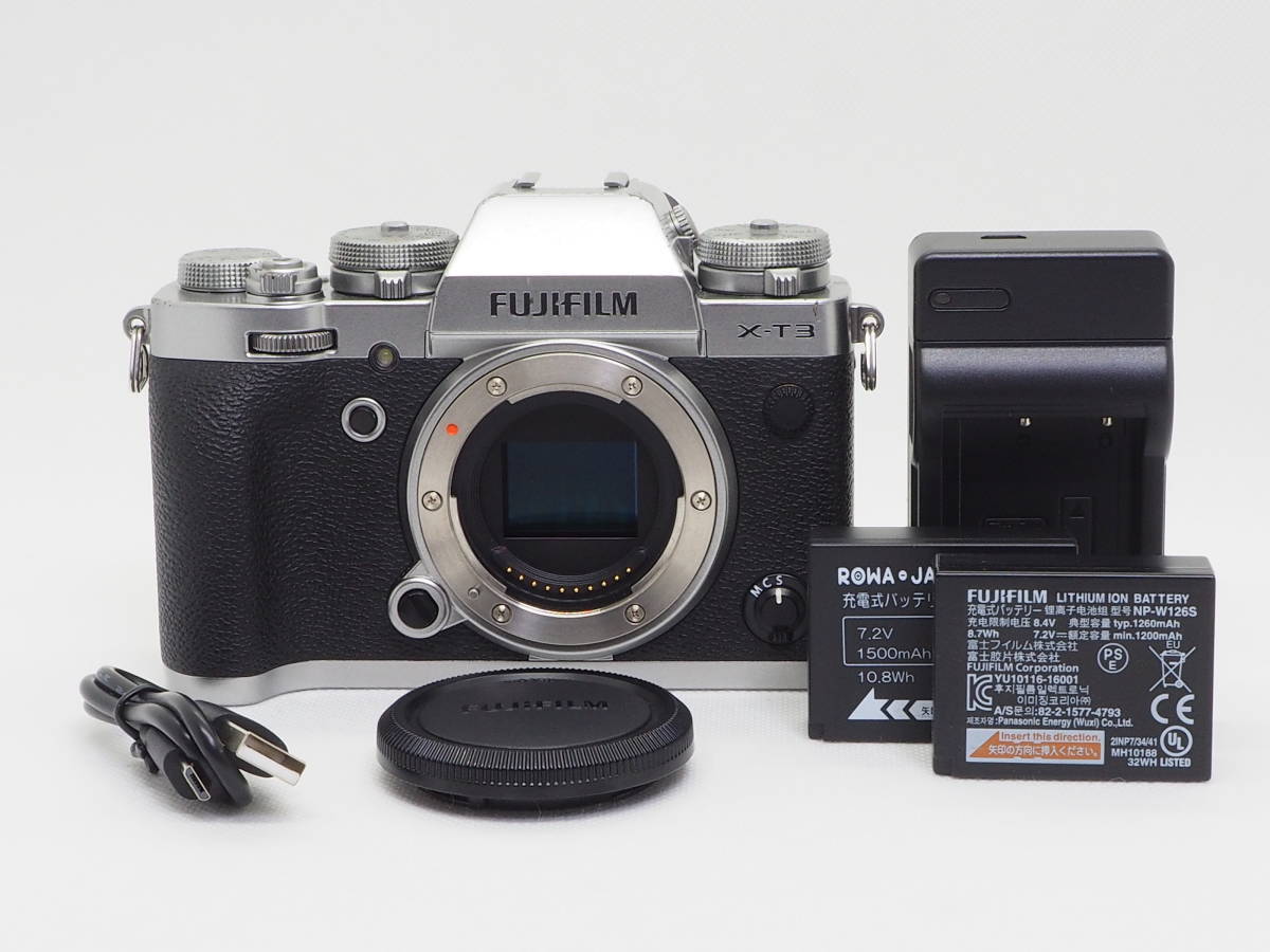 代引き手数料無料 傷あり 付属品多数 富士フイルム Fujifilm X-T3