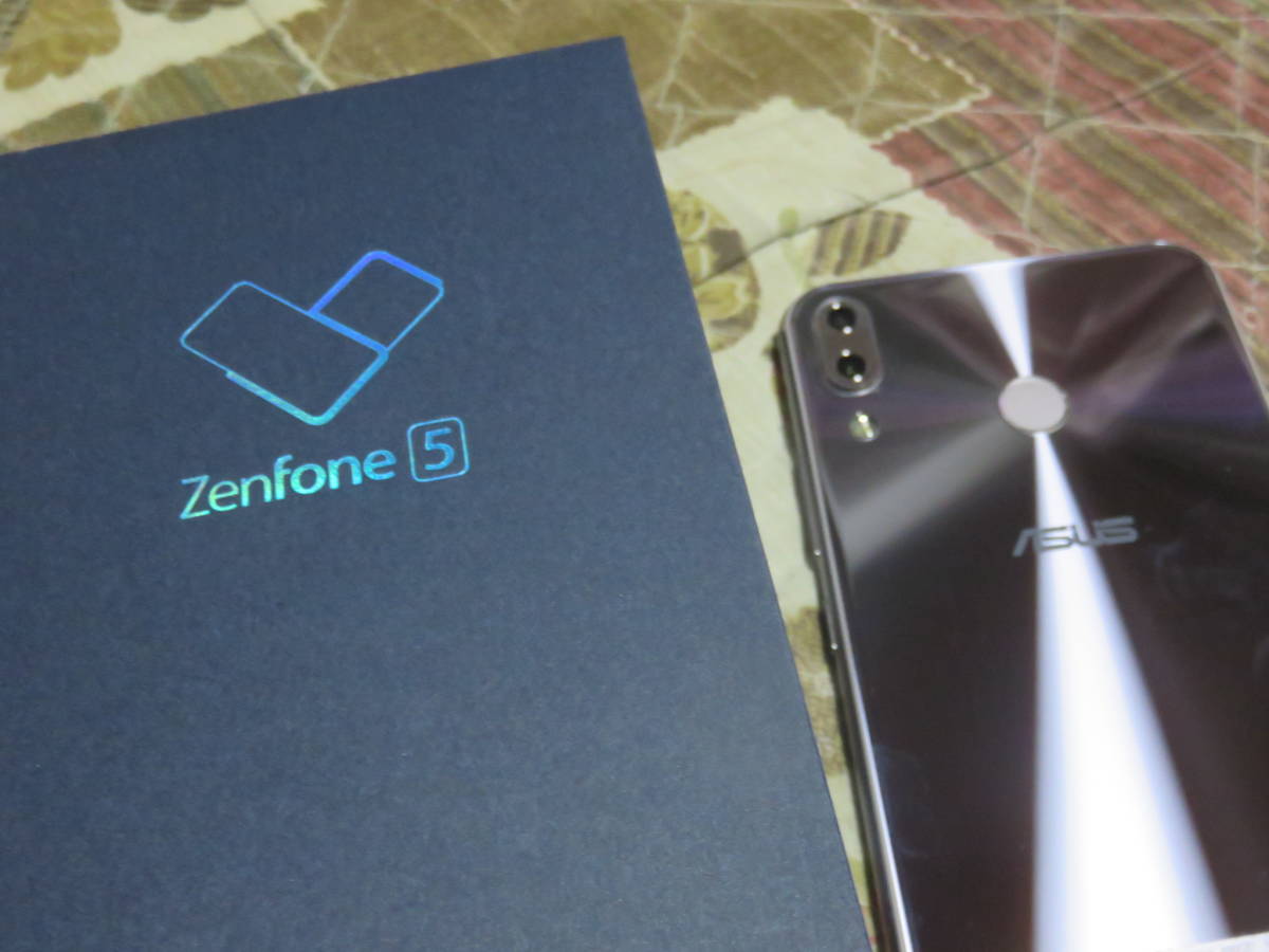 ZenFone 5 ZE620KL 6.2インチ メモリー6GB ストレージ64GB スペース