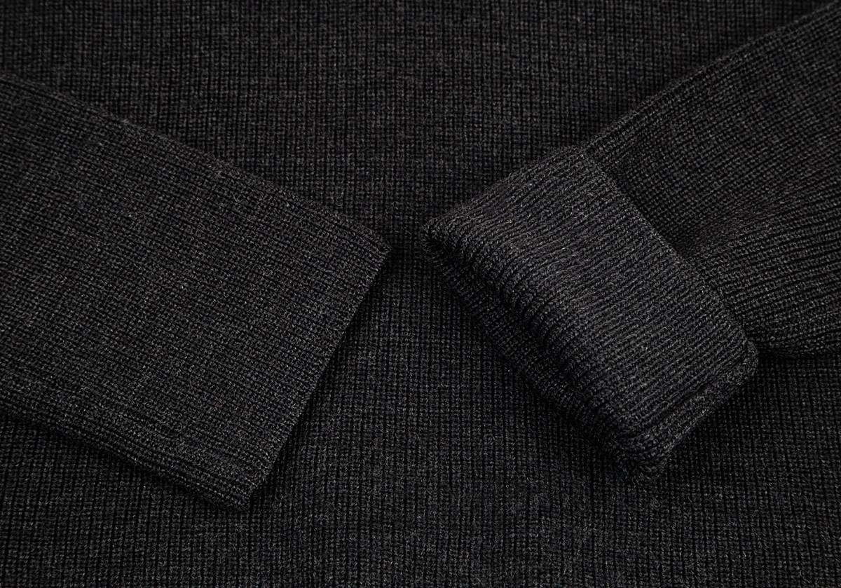 極美品2020年製 黒タグ EMPORIO XL セーター 正規品 クルーネック 