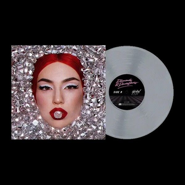 AVA MAX DIAMONDS & DANCEFLOORS Spotify Exclusive Silver Vinylレコード