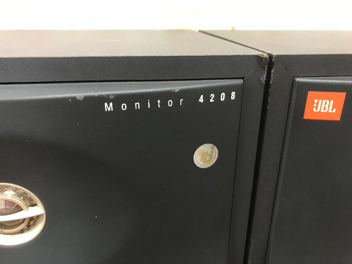 Yahoo!オークション - 中古品 JBL 4208 モニタースピーカー ペア Yahoo!オークション - 中古品 JBL 4208 モニタースピーカー ペア