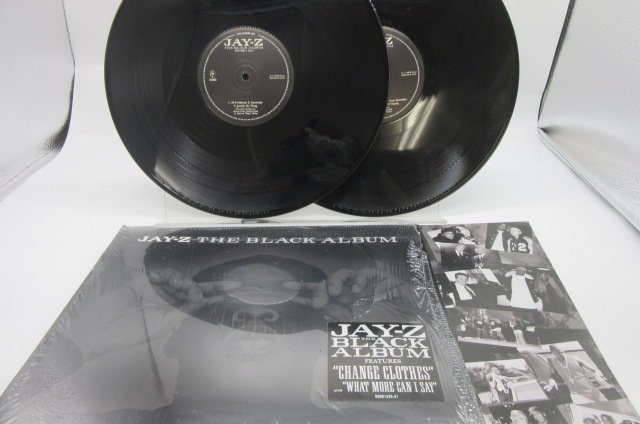 【US盤/LP2枚組】Jay-Z「The Black Album」LP（12インチ）/Roc-A-Fella Records(B0001528-01)/Hip Hopの画像1