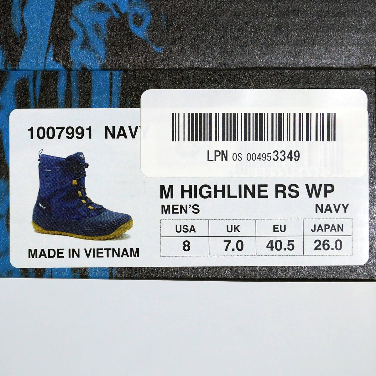 TEVA HIGHLINE RS WP ブーツ 8（26cm）　テヴァ テバ ハイライン リップストップ ウォータープルーフ アウトドア シューズ_画像8