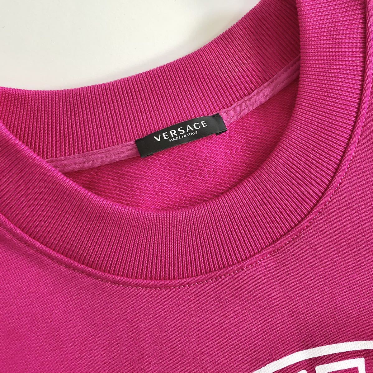 10a10《 》VERSACE ヴェルサーチ メデューサ フロントロゴ スウェット