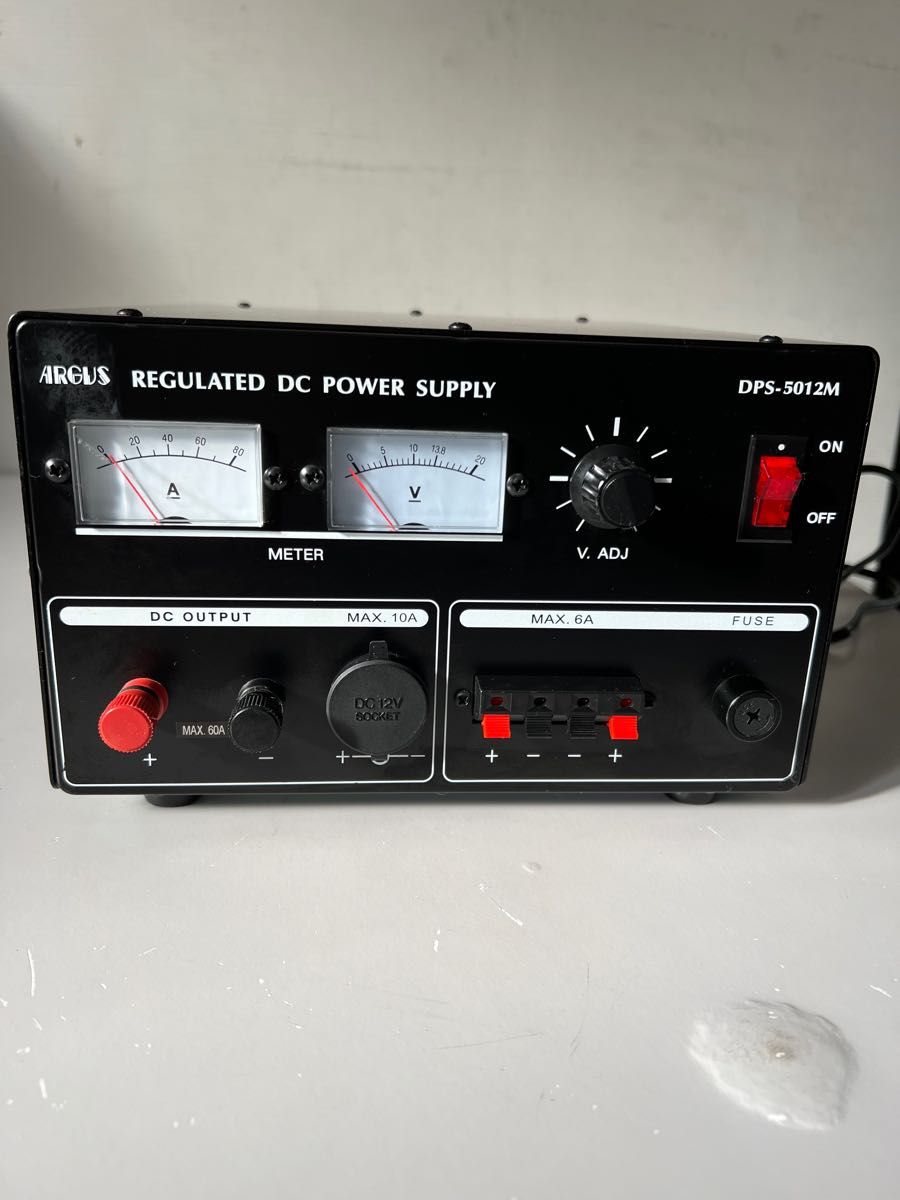 Argus アーガス 直流安定化電源 60A DPS-5012M 旅行用品 旅行用家電