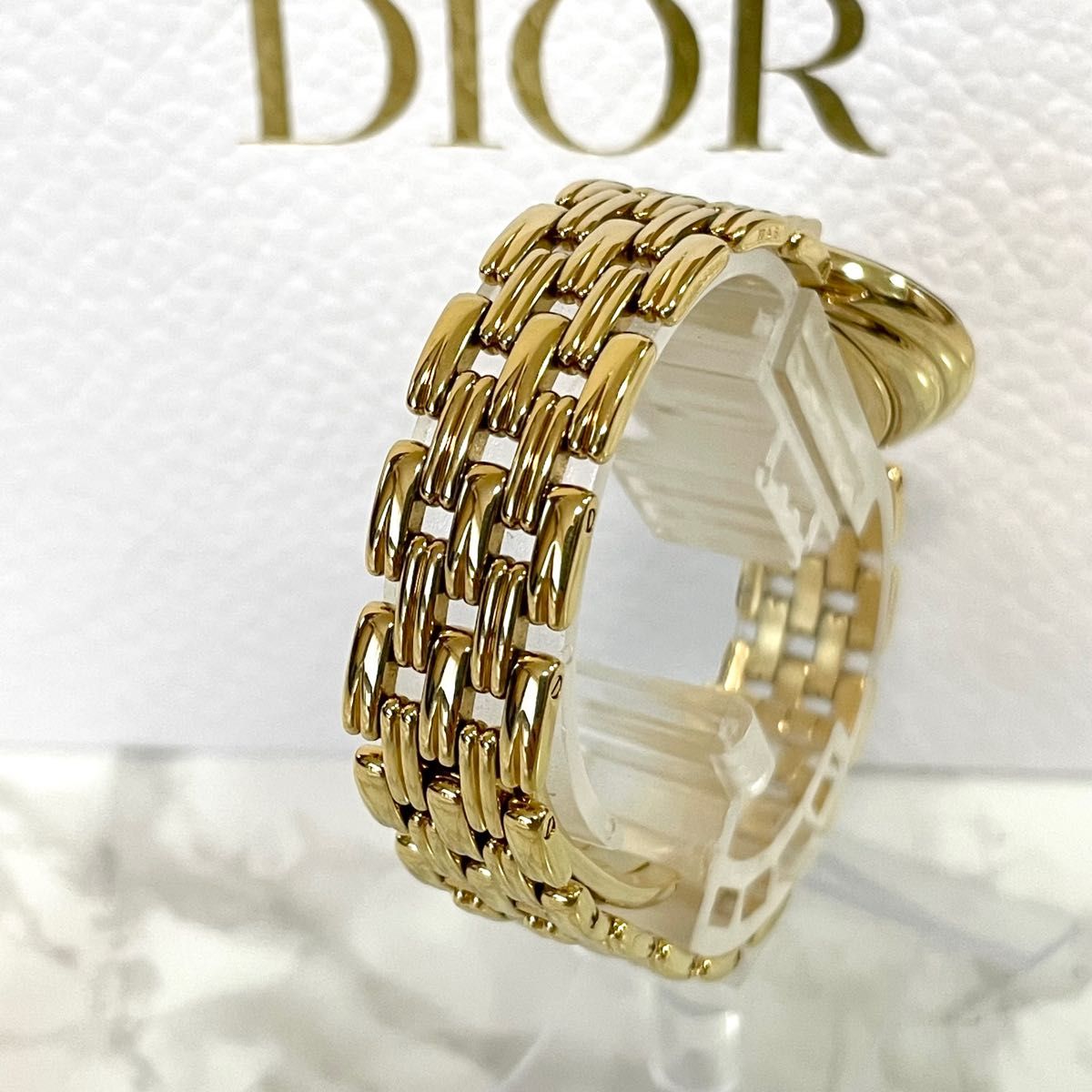 極美品】ChristianDior バギラ ブラックムーン ゴールド 腕時計