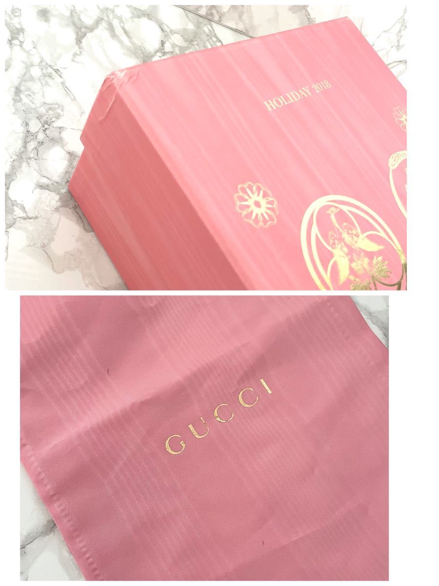 GUCCI パンプス こうもりモチーフ ラインストーン ベロア ブルー