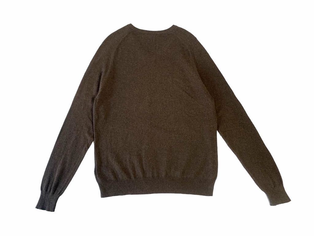 美品 J CREW Vネック ニット コットン&カシミア セーター jcrew 美品 J CREW Vネック ニット コットン&カシミア セーター jcrew