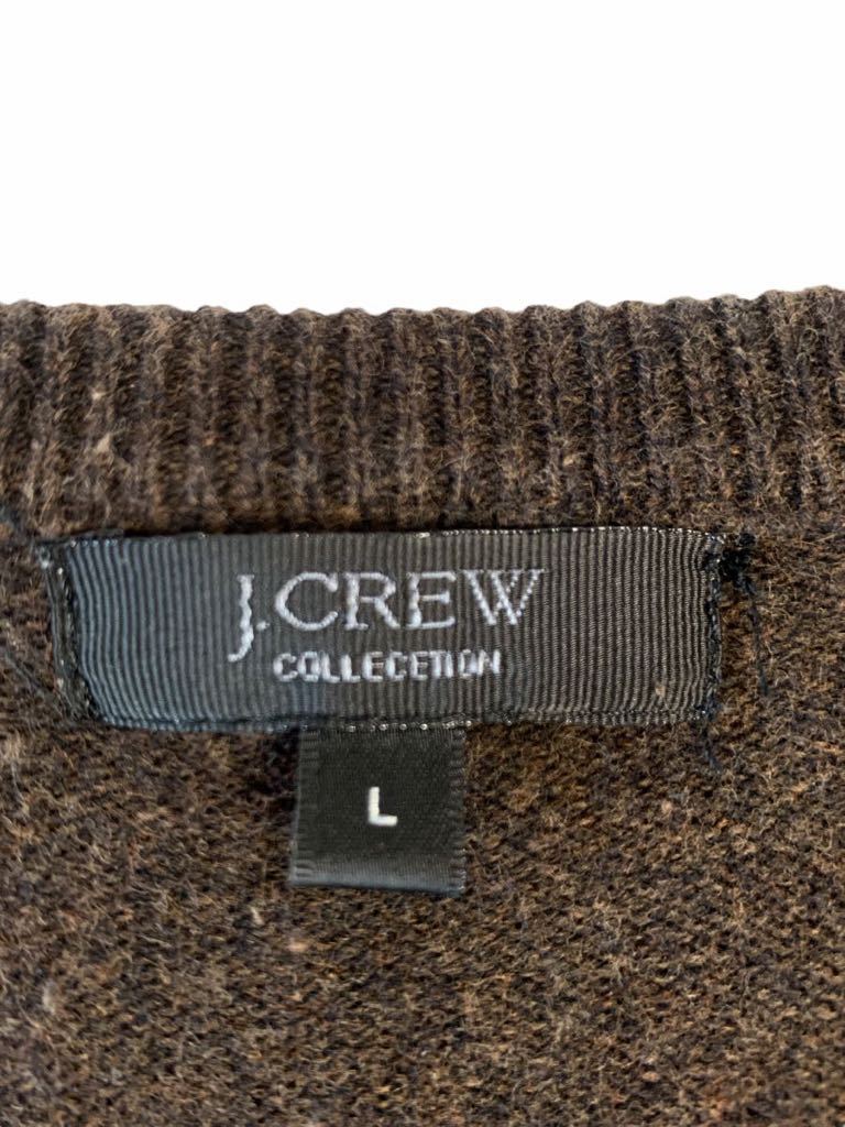 美品 J CREW Vネック ニット コットン&カシミア セーター jcrew 美品 J CREW Vネック ニット コットン&カシミア セーター jcrew