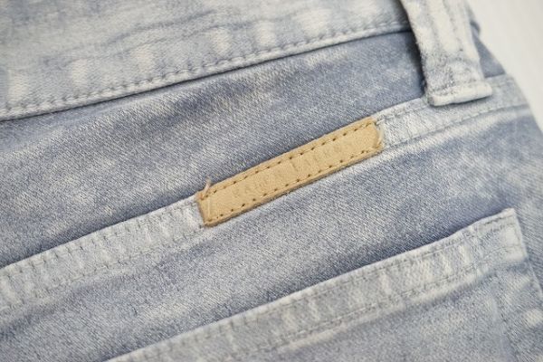 [ prompt decision ]RALPH LAUREN Ralph Lauren stretch pants stretch product dyeing light navy blue series size :28 165/72A [723780]