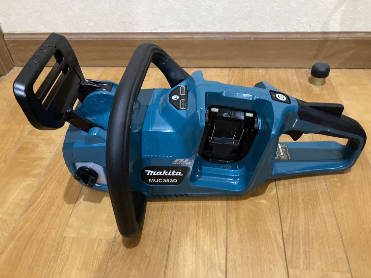 新品 makita マキタ 充電式チェンソー 350mm MUC353D本体のみ-