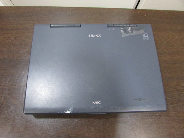 [YNT0394]*NEC Alie NX PC-AL13CBSA1 CPU unknown / unknown MB/HD lack of /10TFT?/800x600 screen crack body only part removing no check goods *JUNK