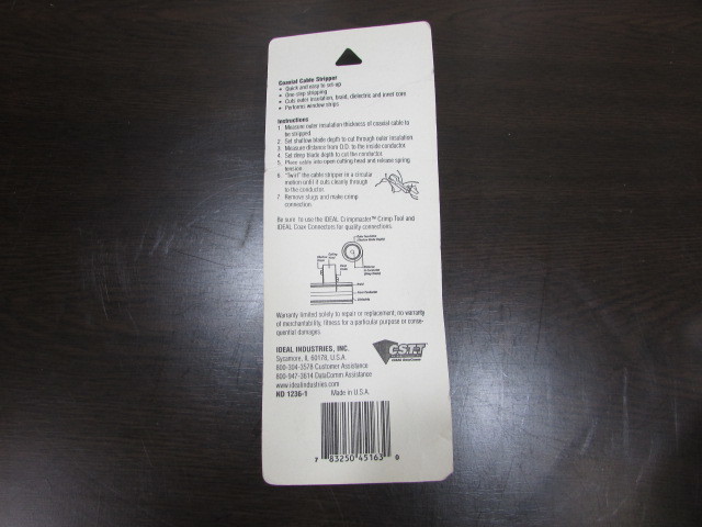 【YNW0413】★IDEAL #45-163 LANカッター U.S.A★未開封品_画像5