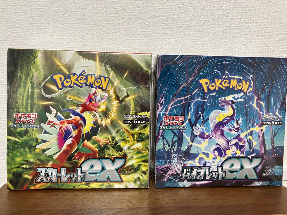 ポケモンカードバイオレットex2box（シュリンク付き）+プロモ-