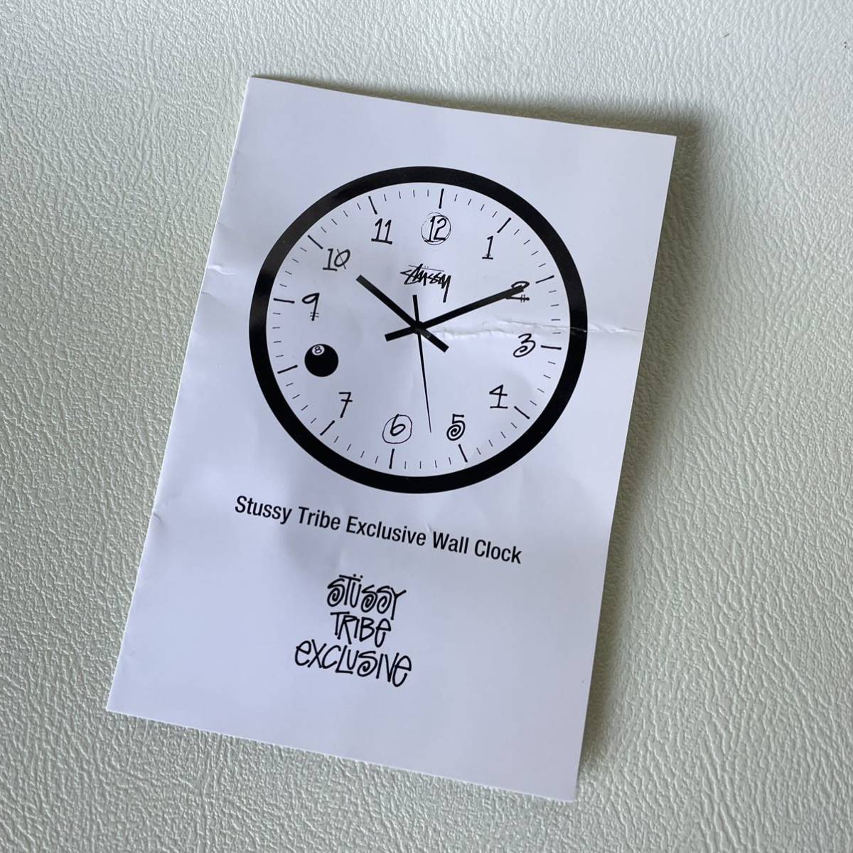 Yahoo!オークション - Stussy Tribe Exclusive Wall Clock Yahoo!オークション - Stussy Tribe Exclusive Wall Clock