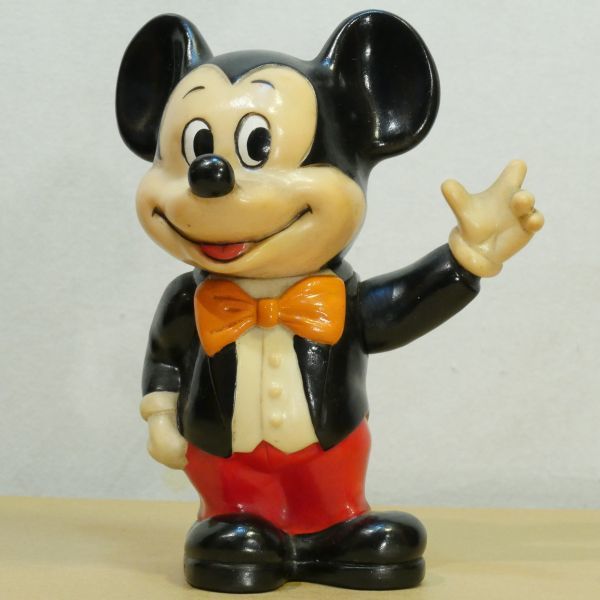 【ソフビ】ディズニー ミッキーマウス 16cm Disney 貯金箱の画像1