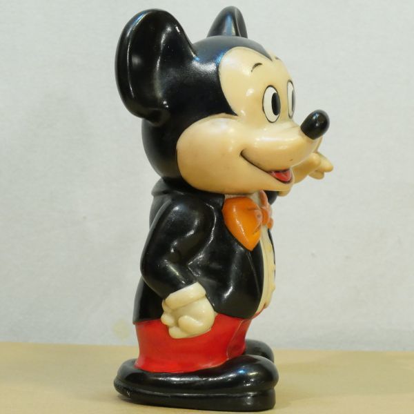 【ソフビ】ディズニー ミッキーマウス 16cm Disney 貯金箱の画像4