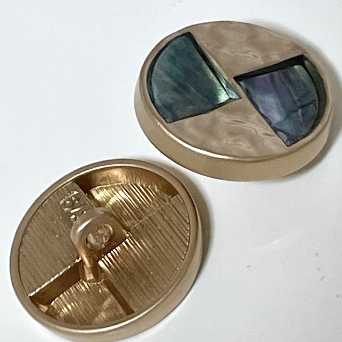  металл кнопка продажа комплектом 20 шт 18mm Gold . круг много рукоделие высококлассный фиолетовый зеленый голубой kaboshon ручная работа костюм 