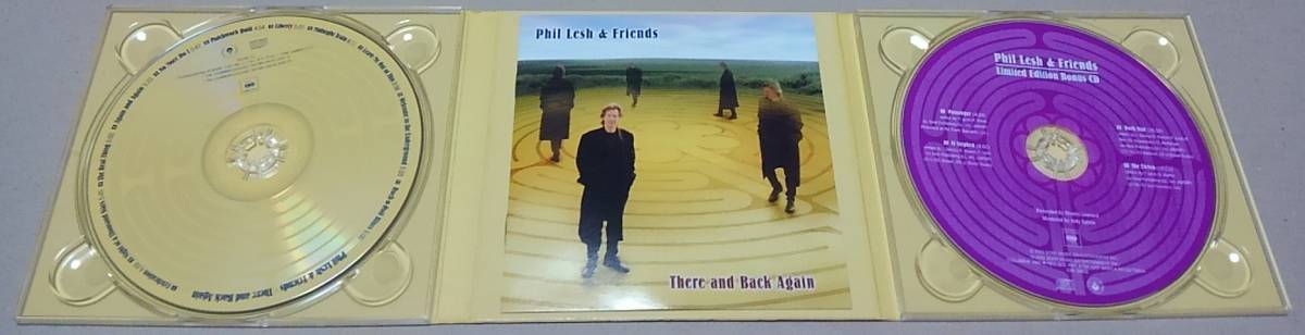 【2CD】PHIL LESH & FRIENDS / THERE AND BACK AGAIN　LIMITED EDITION■輸入盤/CK 86624■フィル・レッシュ GRATEFUL DEAD_画像3