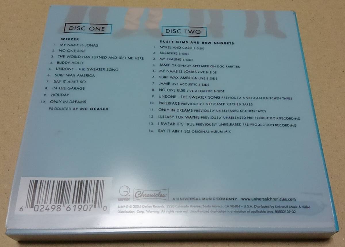  【2CD】WEEZER / WEEZER DELUXE EDITION■輸入盤/B0002139-2■ウィーザー / デラックス・エディション_画像2