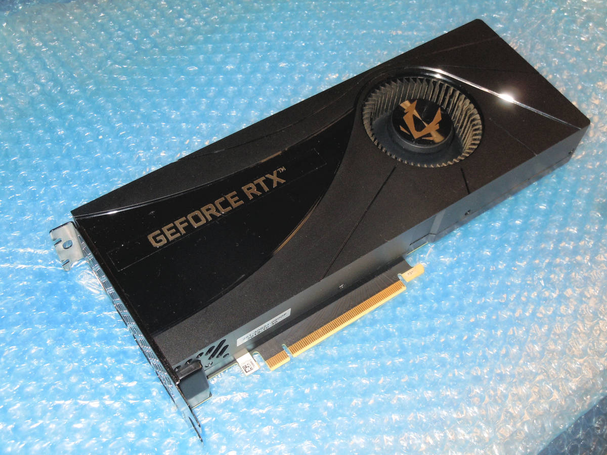 ジャンク品 ZOTAC GeForce RTX2080 SUPER 8GB GDDR6 HDMI/DP 3 PCI Express 3.0 グラフィックボード 故障品