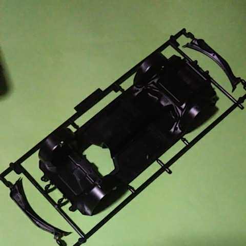  plastic model Aoshima 1/24 The tuned car Subaru SUBARU BRZ STI chassis parts unused goods 
