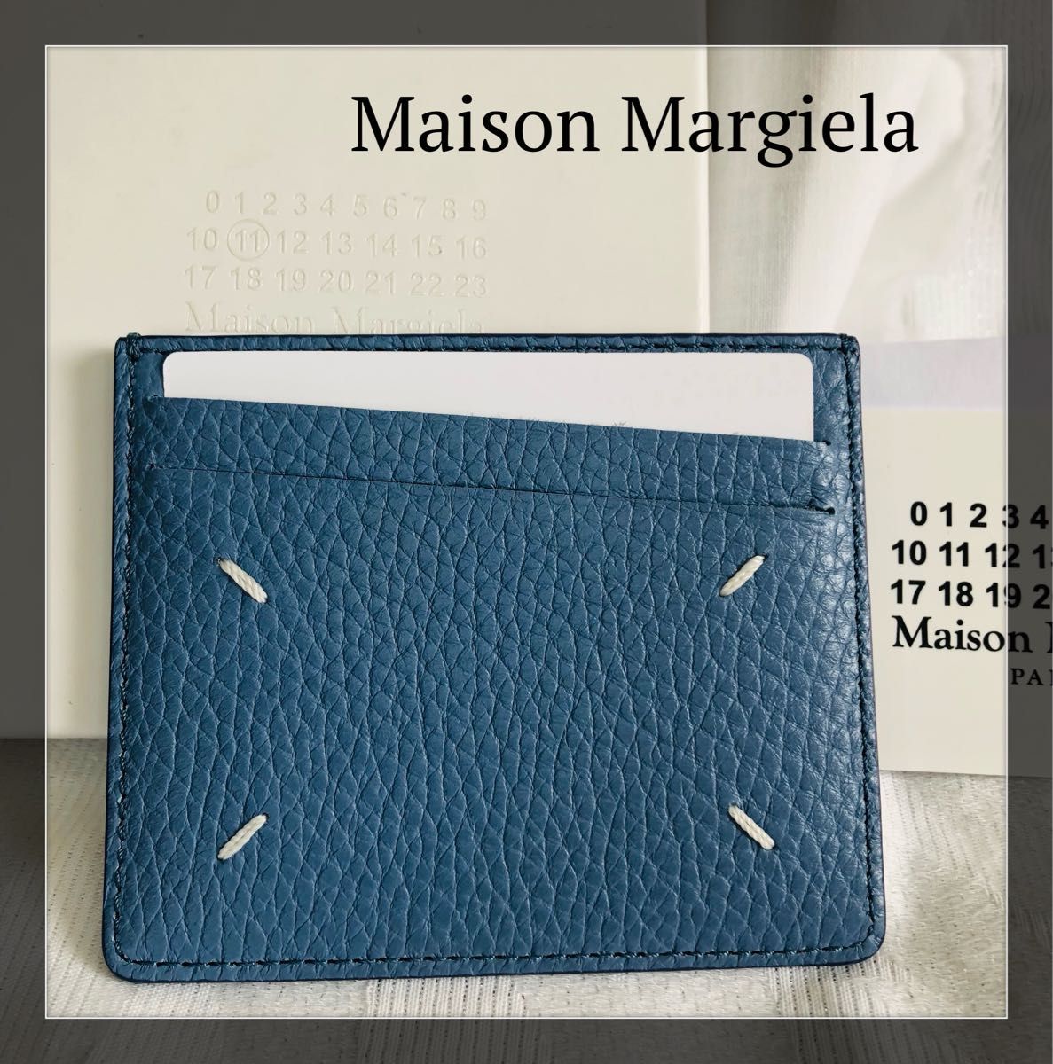 【新品未使用品】Maison Margiela マルジェラ レザーカードケース