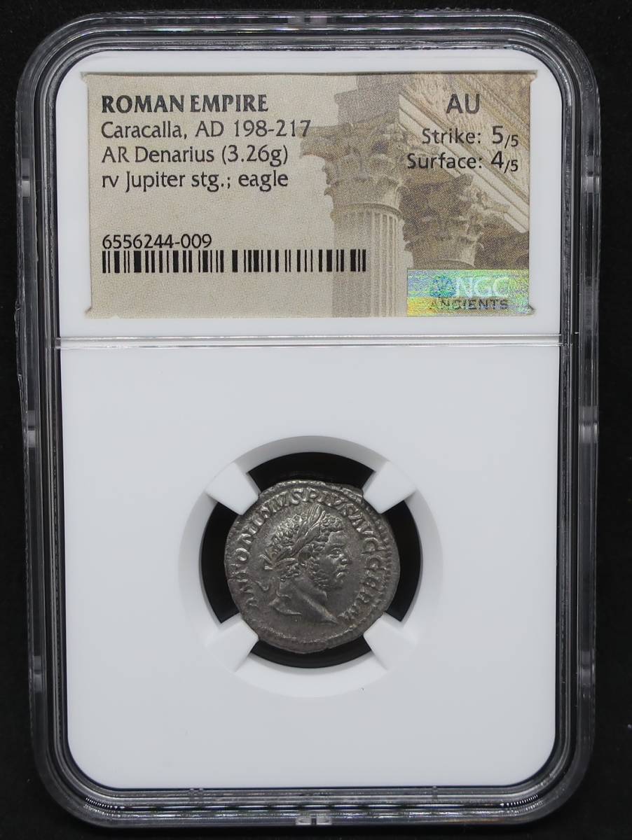 代引き手数料無料 AD198-217 古代 ローマ帝国 NGC 銀貨 アンティーク