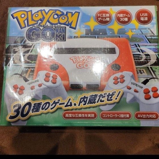 未使用 FC互換機 PLayCoM GOKANKI レッド ゲーム|PayPayフリマ