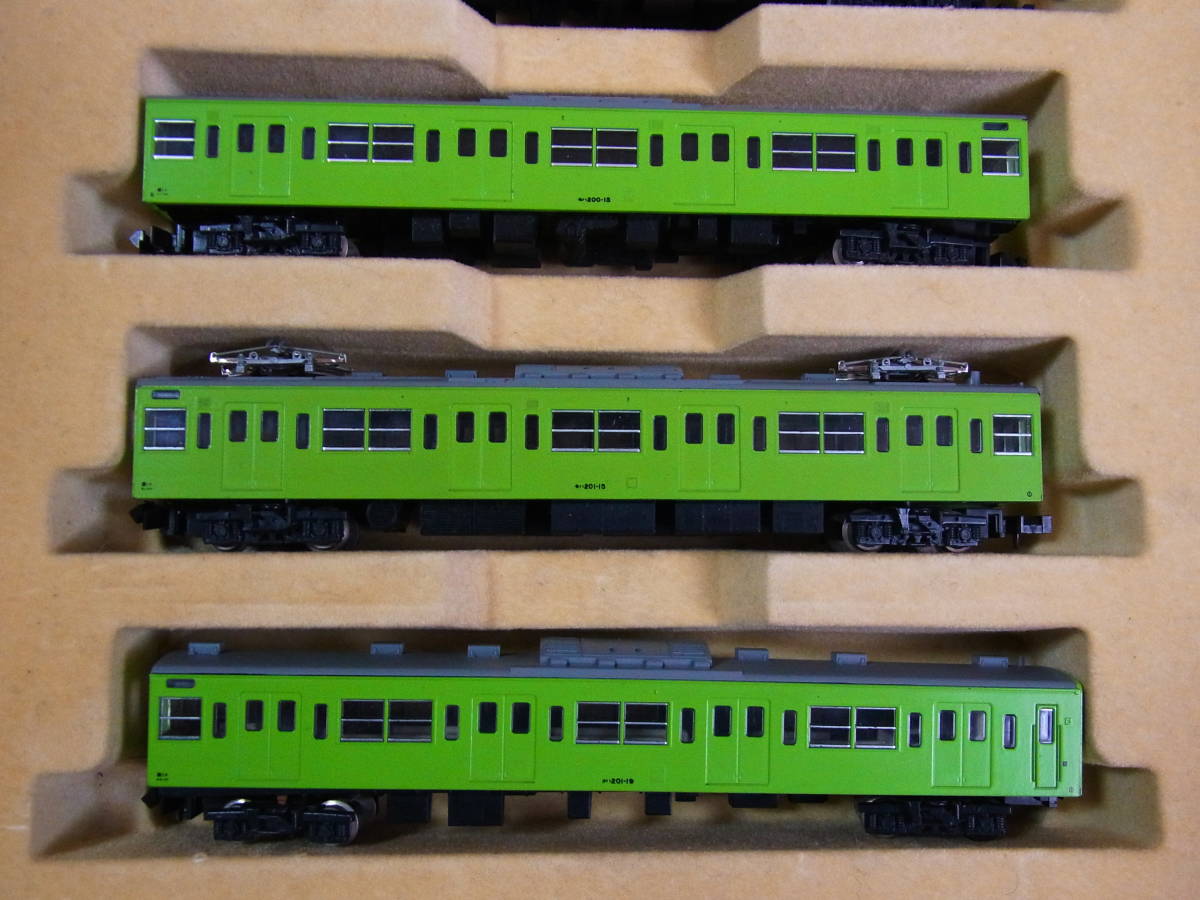 KATO 201系Nゲージ 山手線 ウグイス 6車両セット Yahoo!オークション - KATO・201系 Nゲージ カトー山手線