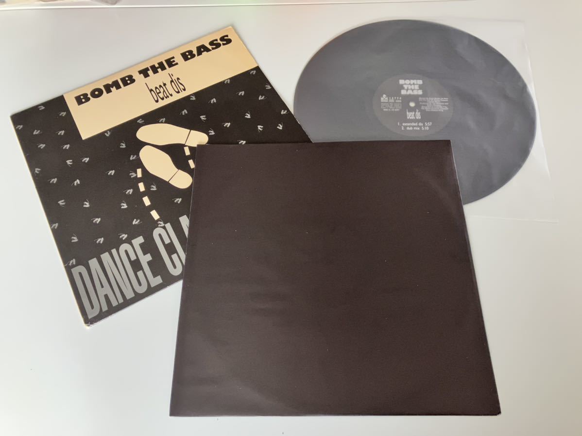 【独プレス重量盤/盤良好】Bomb The Bass / Beat Dis 4Tra12inch BCM RECORDS GERMANY 12774 Extended,Dub,Edit,Gangsterboogie inc.Remix_画像3