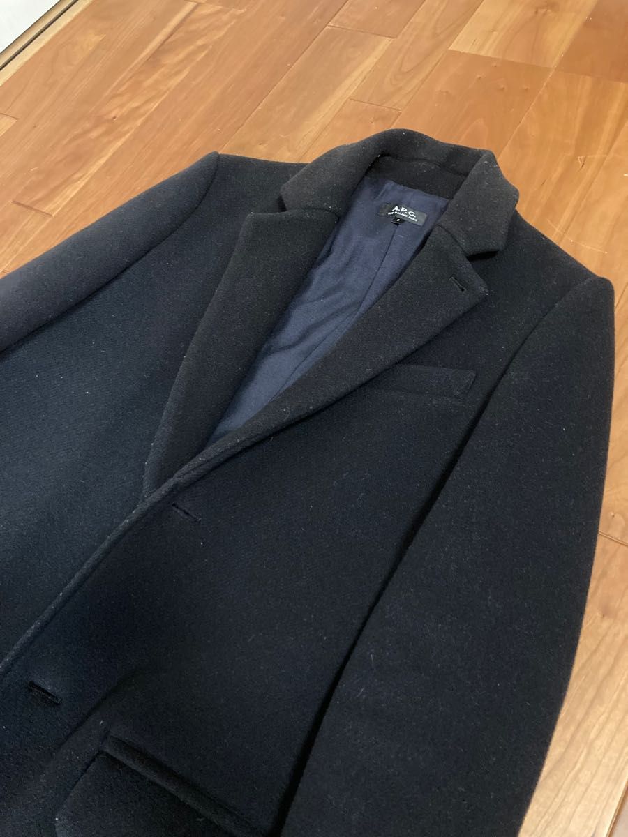 満点の チェスターコート a.p.c ポーランド製 チェスターコート