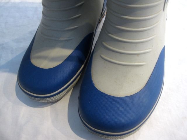 ビンテージMistralミストラル 防寒ゴム長靴M(26.5cmくらい) ゲレンデ雪かき冬季冬期雪上作業厳冬期の画像5